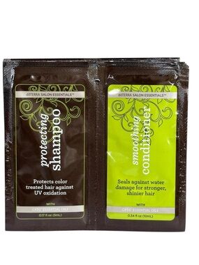doTerra Protecting Shampoo & Smoothing Conditioner Sample Packets 9 Total Sealed